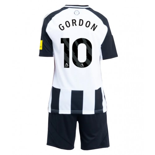 Dětský fotbalový dres Newcastle United Anthony Gordon #10 2024-25 Domácí Krátký Rukáv (+ trenýrky)